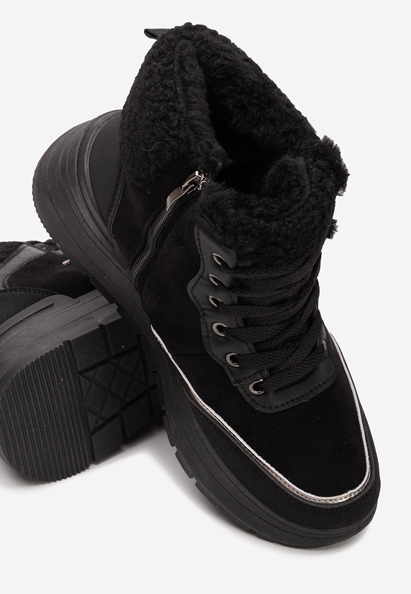 Sneakers dama imblaniti Lisaia negri