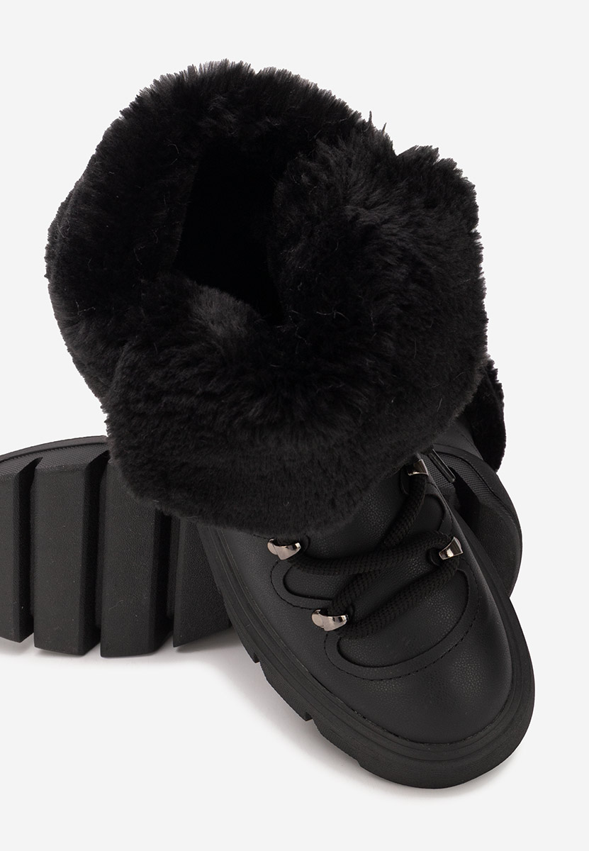 Ghete imblanite dama Celima negre