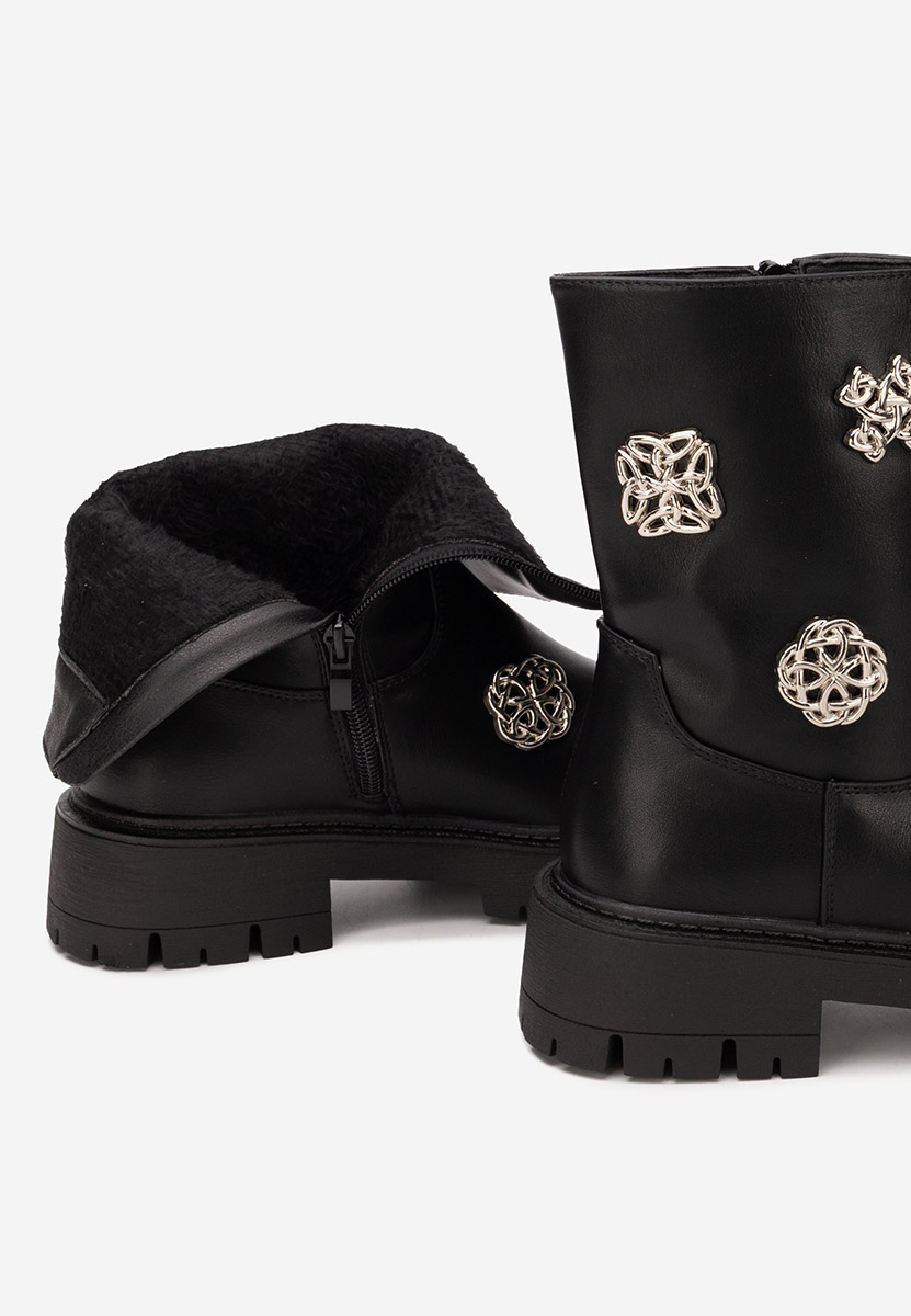 Ghete dama Flovira negre