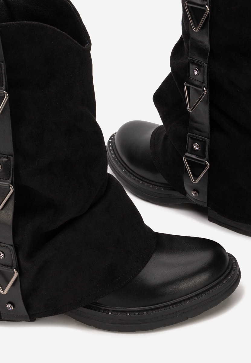 Cizme scurte dama Ismoria negre