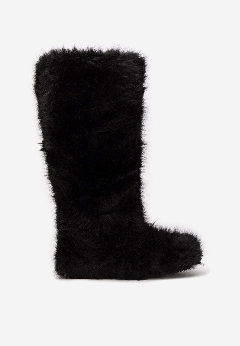 Cizme imblanite dama Gelira negre