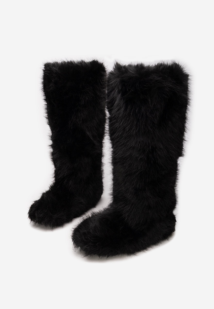 Cizme imblanite dama Gelira negre