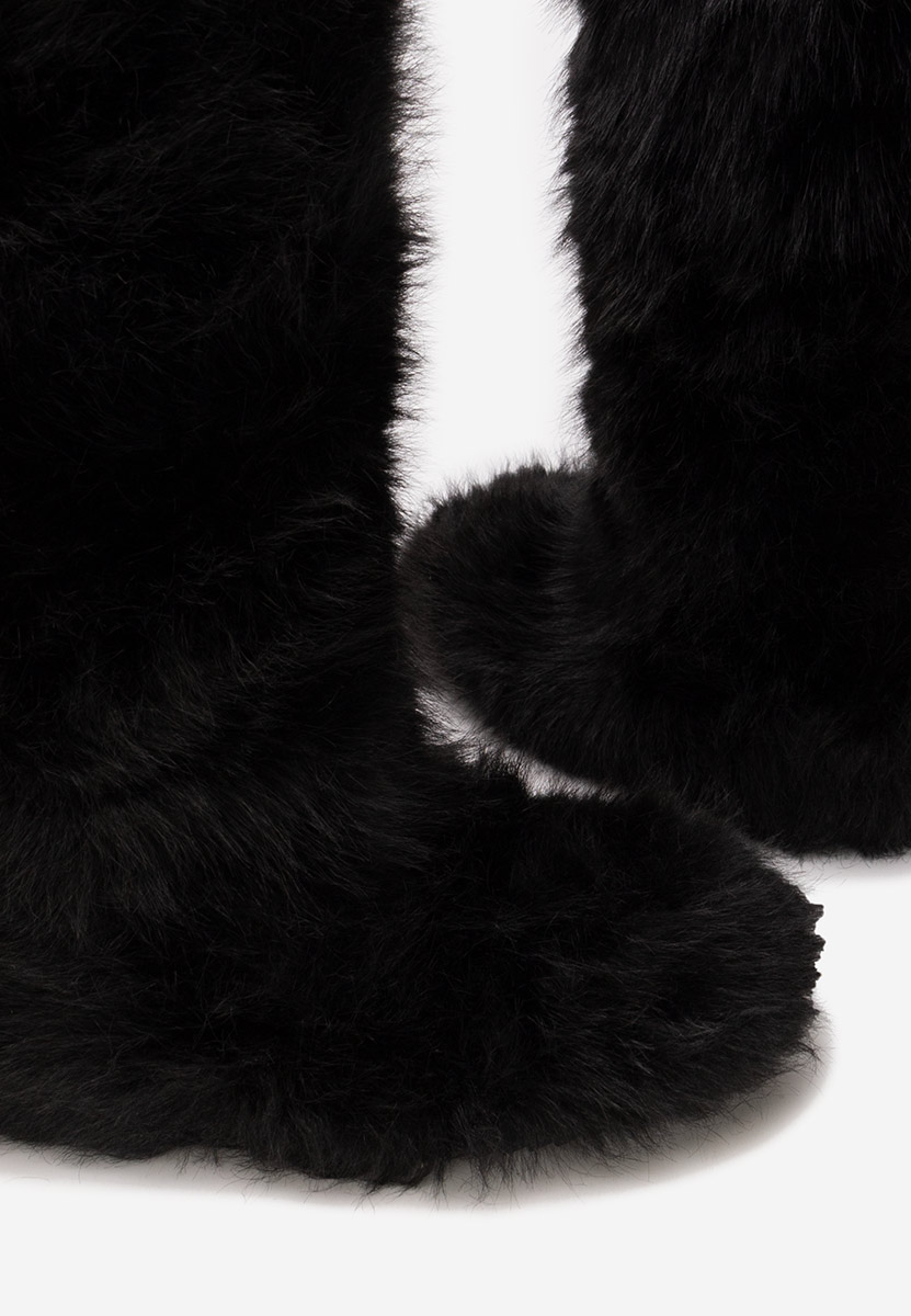 Cizme imblanite dama Gelira negre