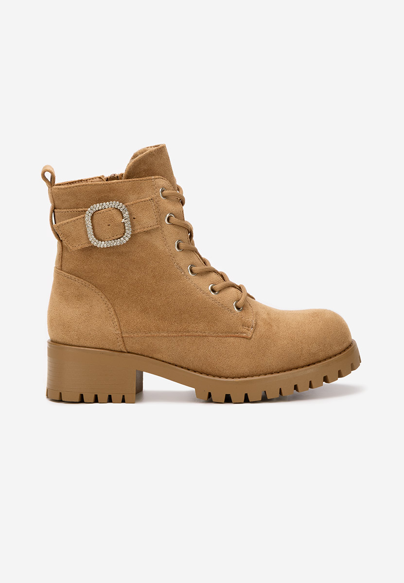 Ghete dama Garneta camel