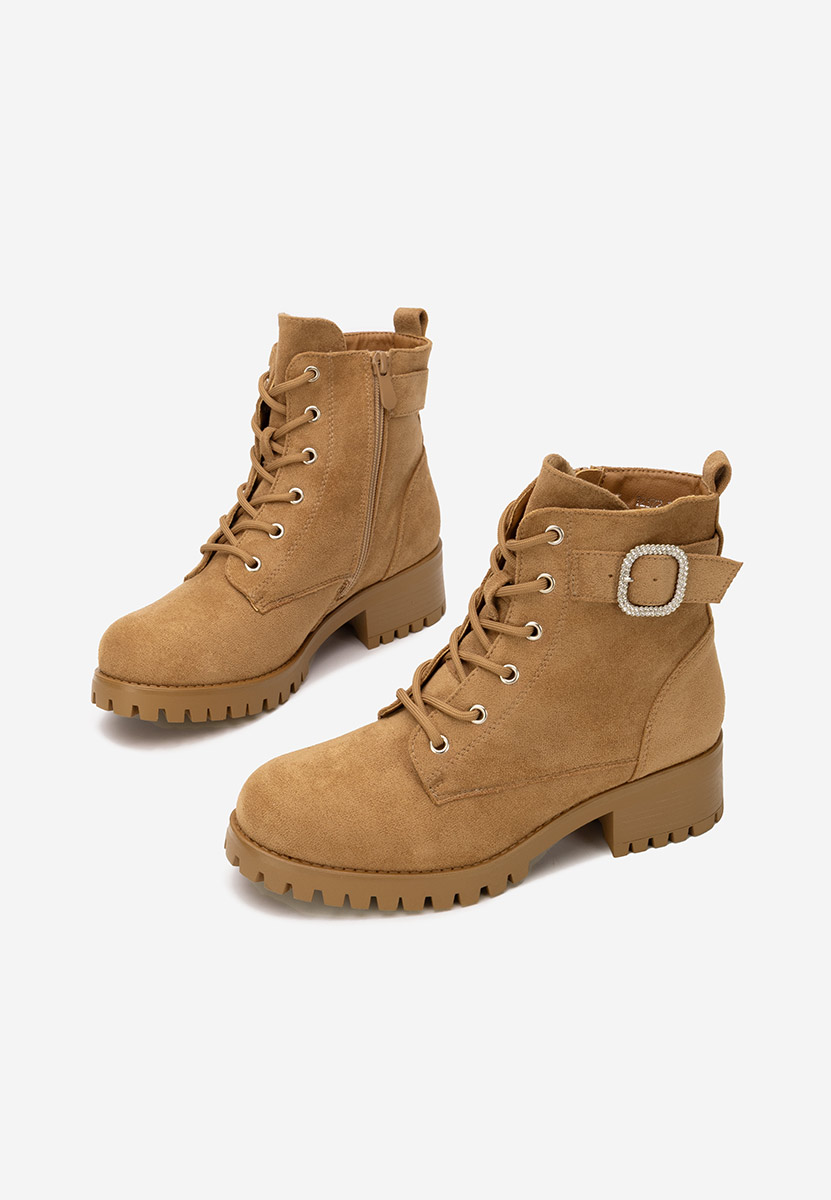 Ghete dama Garneta camel