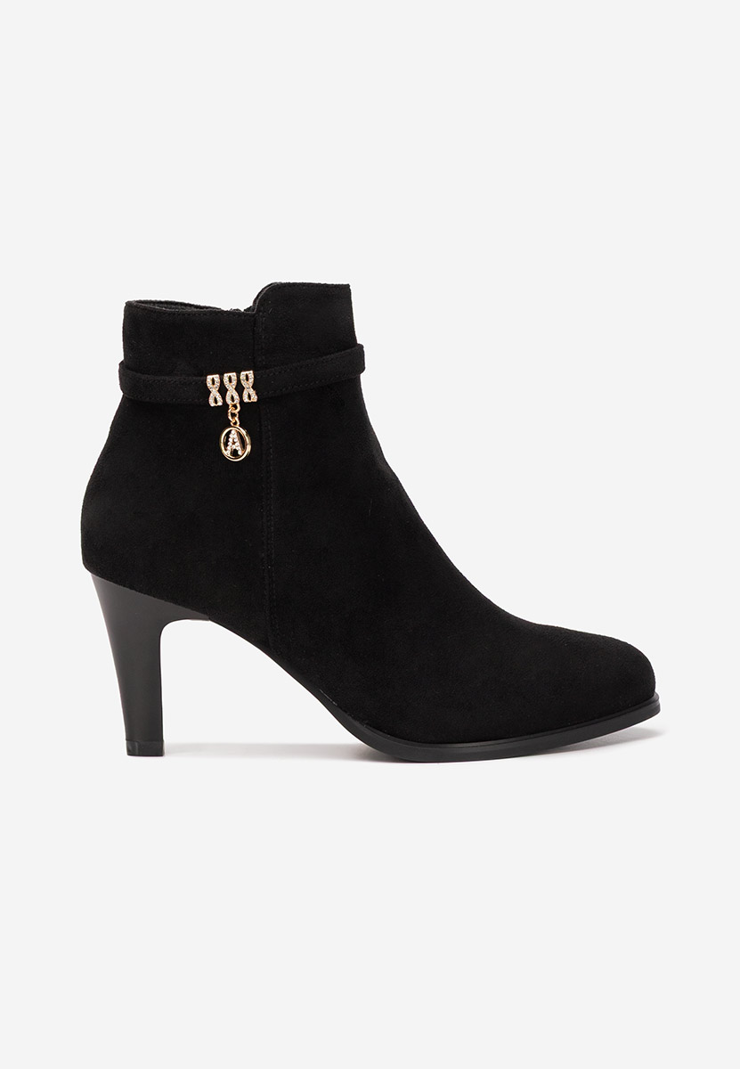 Botine elegante Aliseia negre