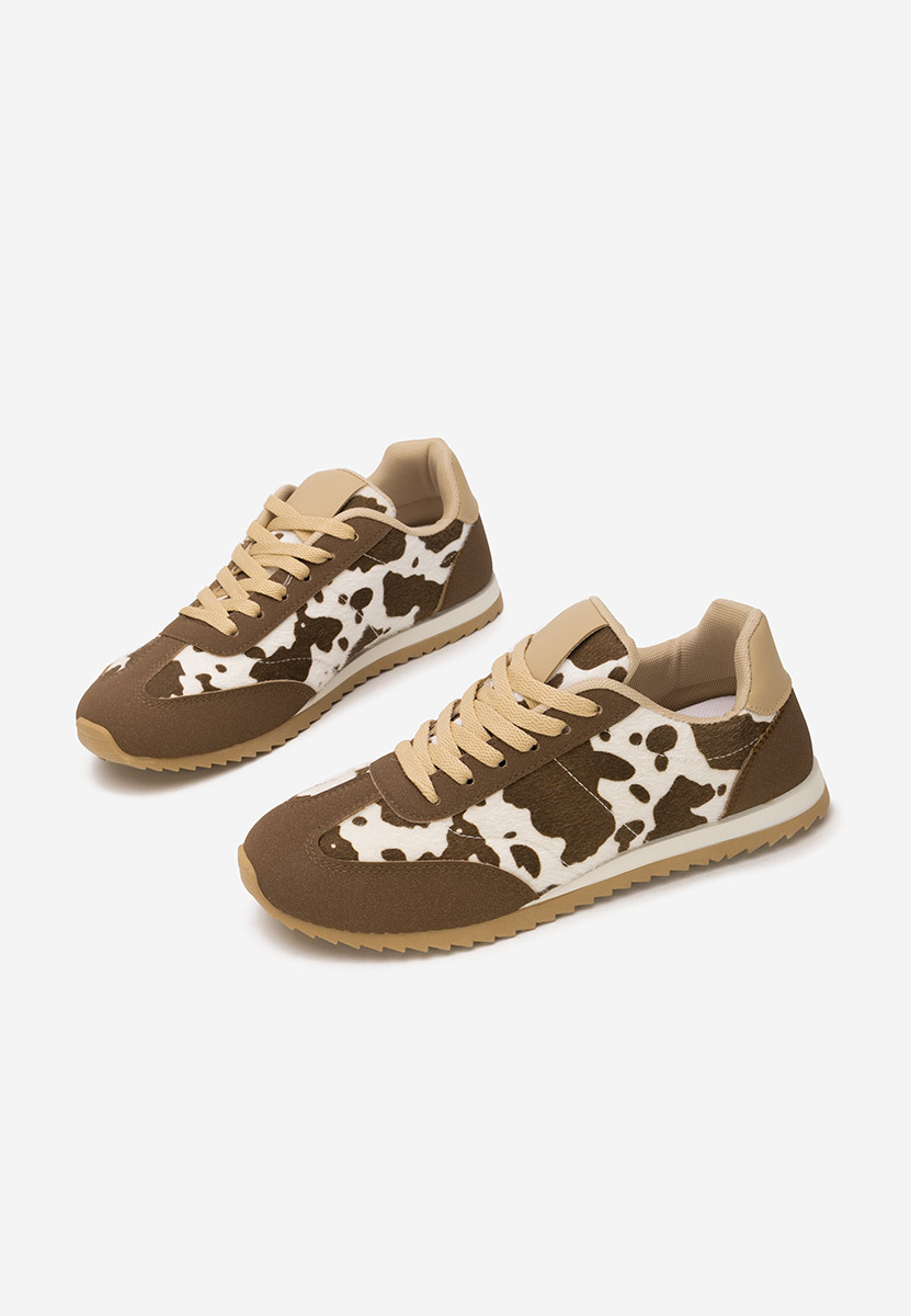 Sneakers dama Crinea animal print
