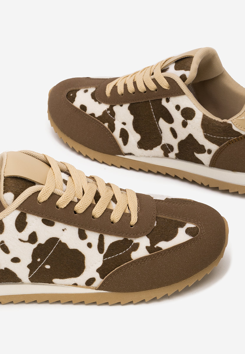 Sneakers dama Crinea animal print