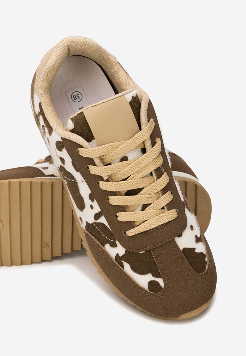 Sneakers dama Crinea animal print