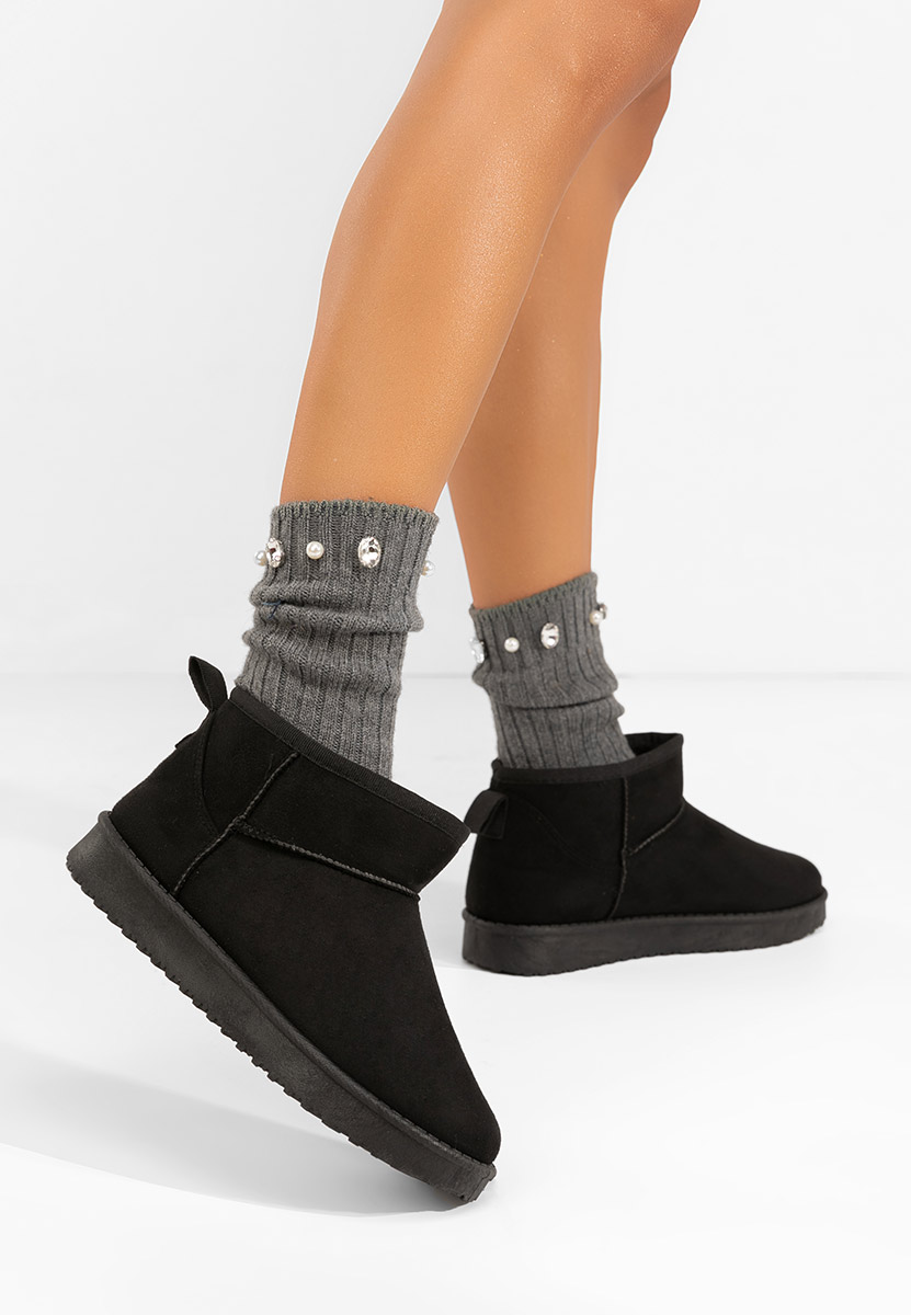 Ghete imblanite dama Andora V2 negre Ghete imblanite dama Andora V2 negre