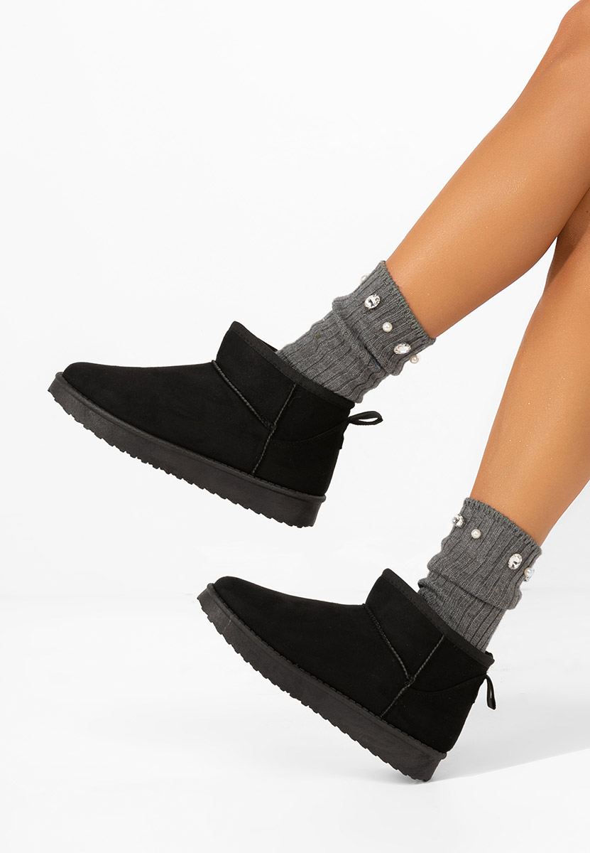 Ghete imblanite dama Andora V2 negre Ghete imblanite dama Andora V2 negre