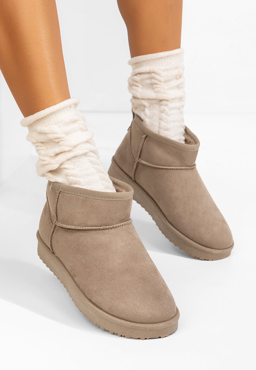 Ghete imblanite dama Andora kaki Ghete imblanite dama Andora kaki