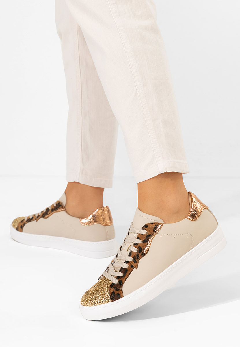 Sneakers dama Sanura bej