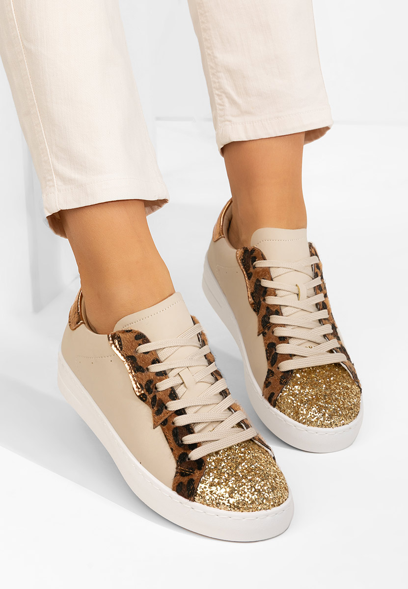 Sneakers dama Sanura bej