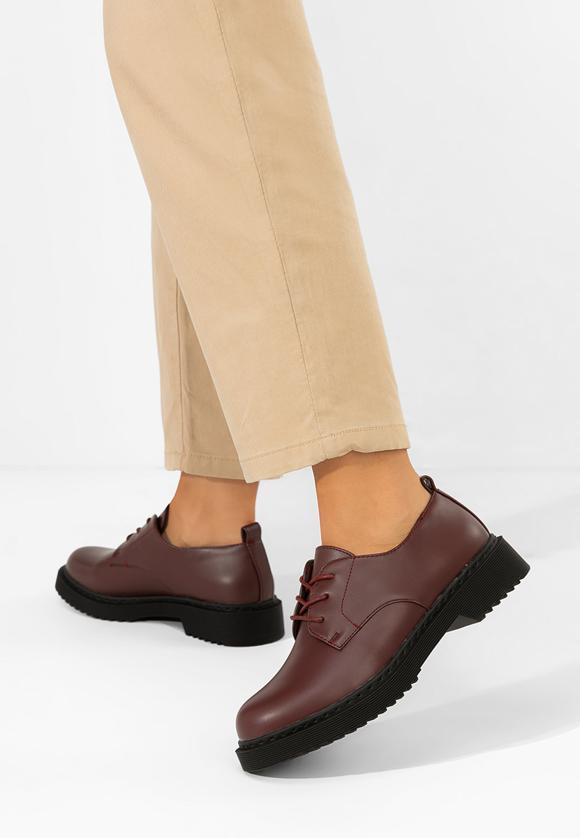 Pantofi casual dama Cherelle grena