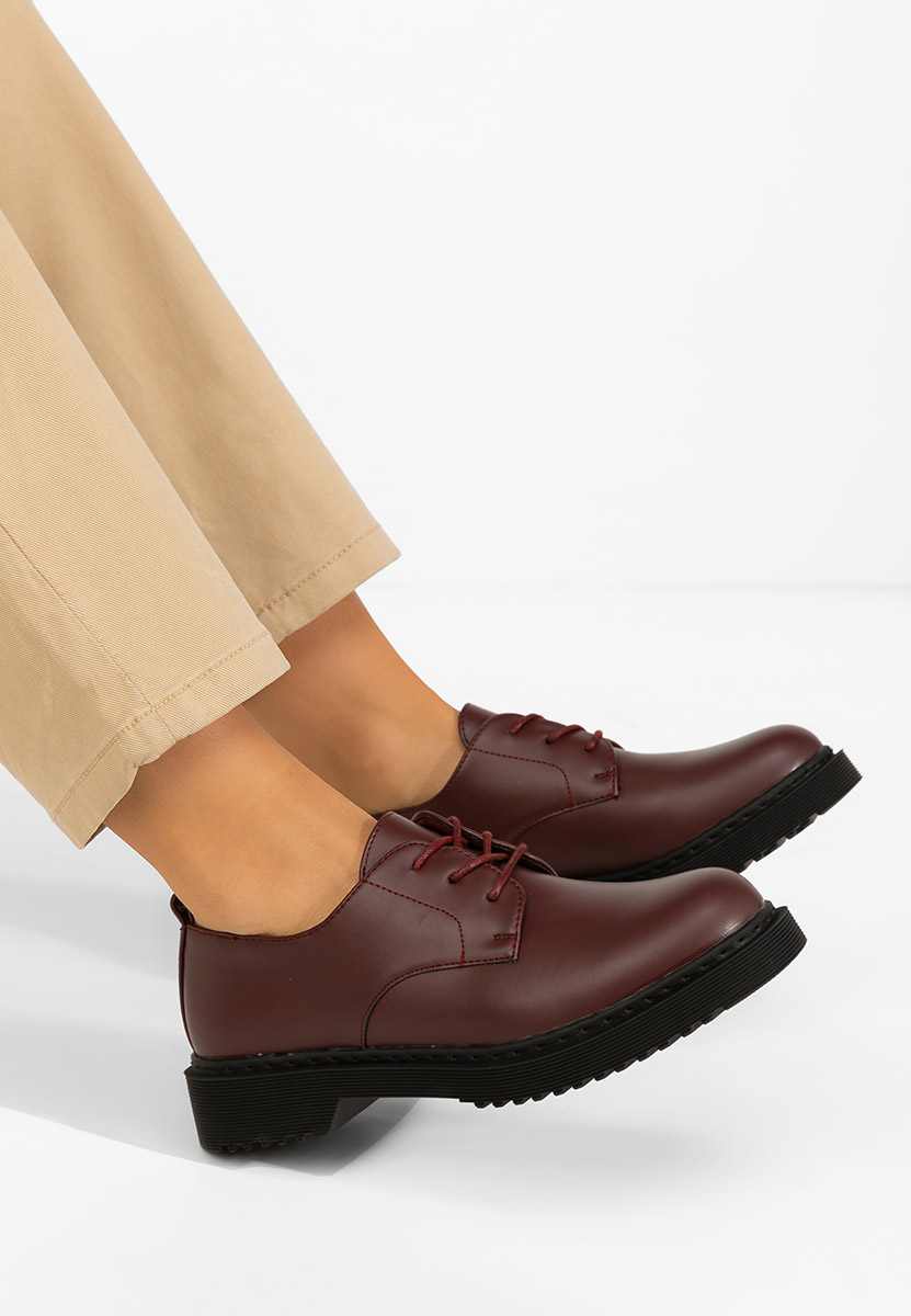 Pantofi casual dama Cherelle grena