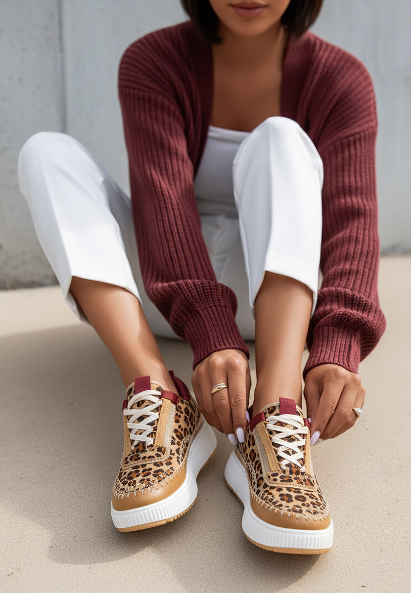 Sneakers dama Tenerife leopard