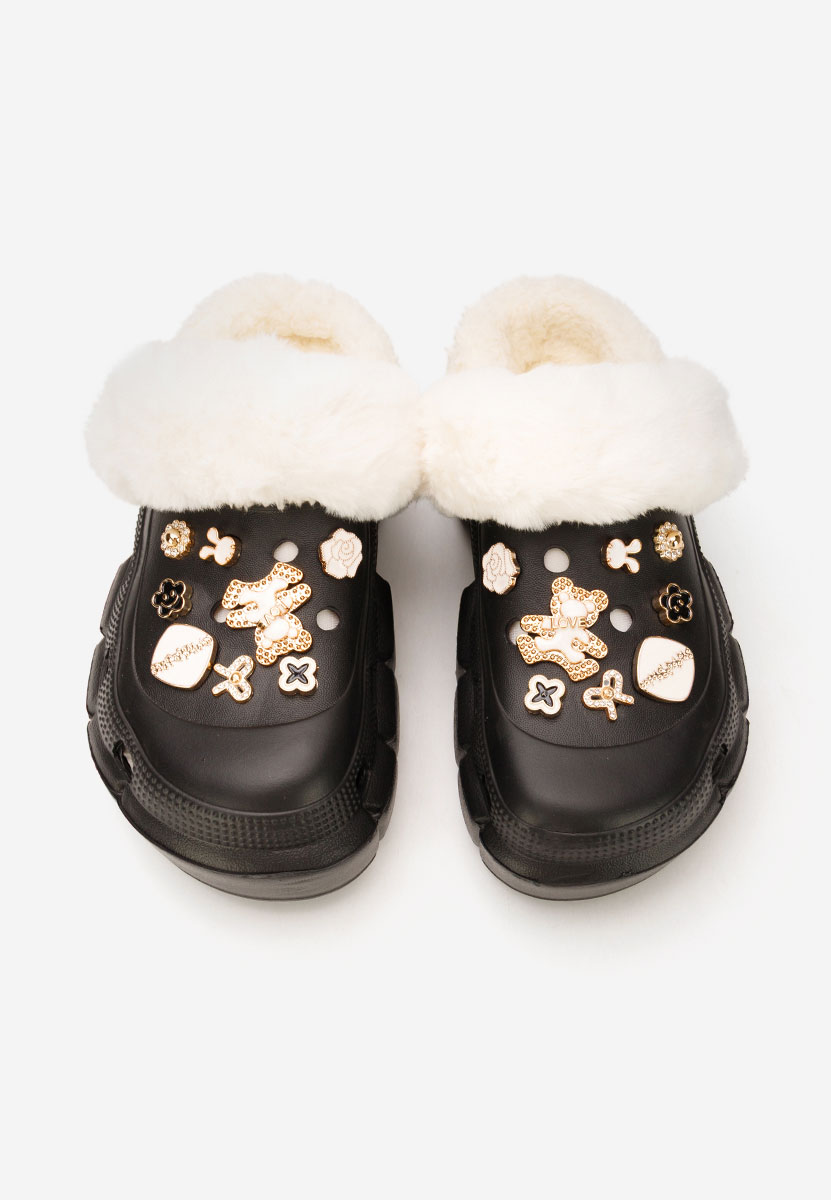 Saboti dama cu platforma Aldeva negri