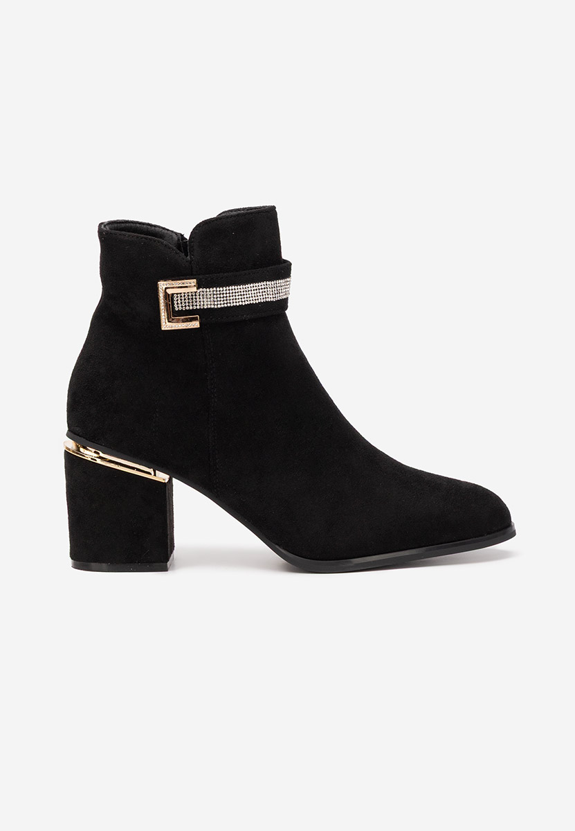 Botine elegante Chameli negre