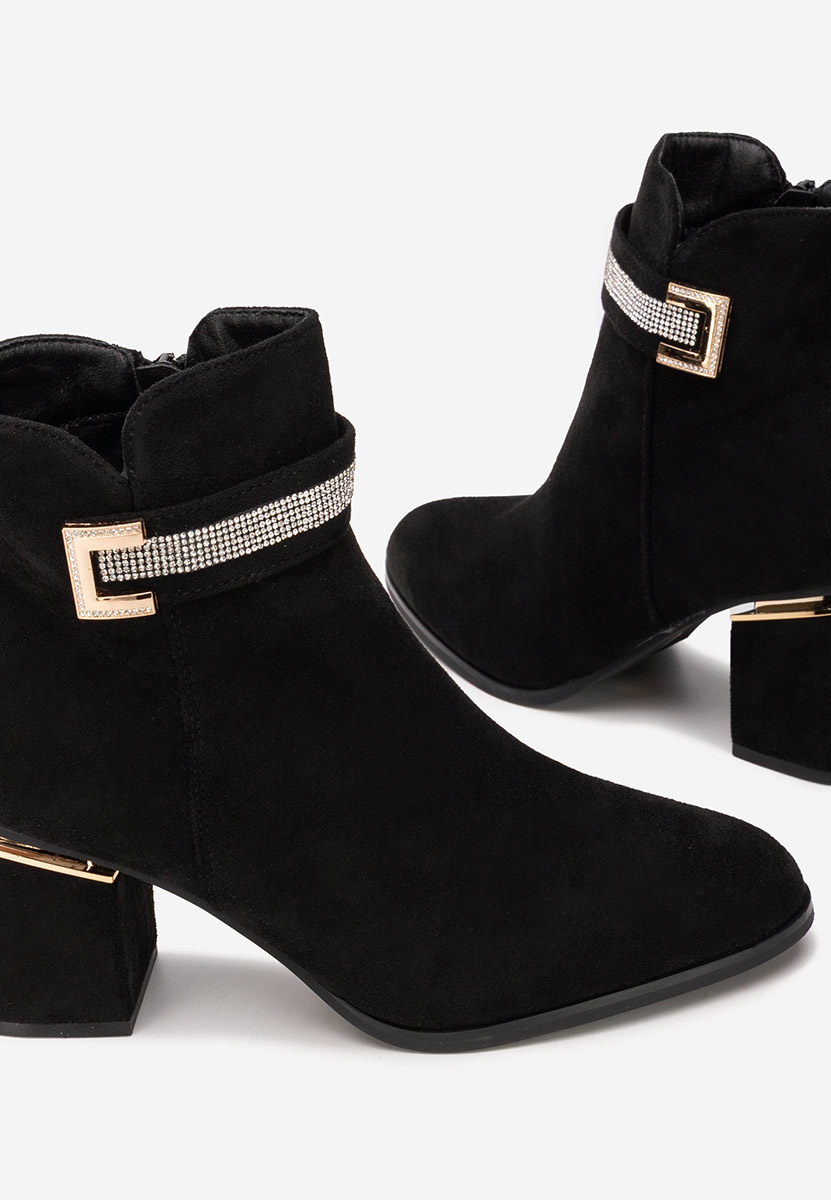 Botine elegante Chameli negre