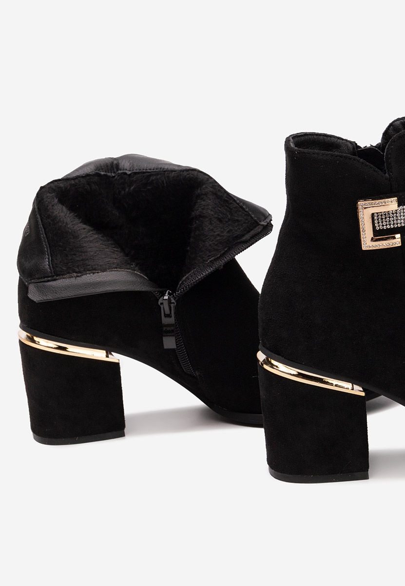 Botine elegante Chameli negre