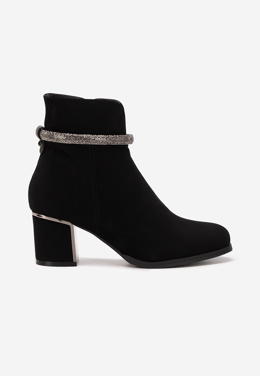 Botine elegante Aliena negre