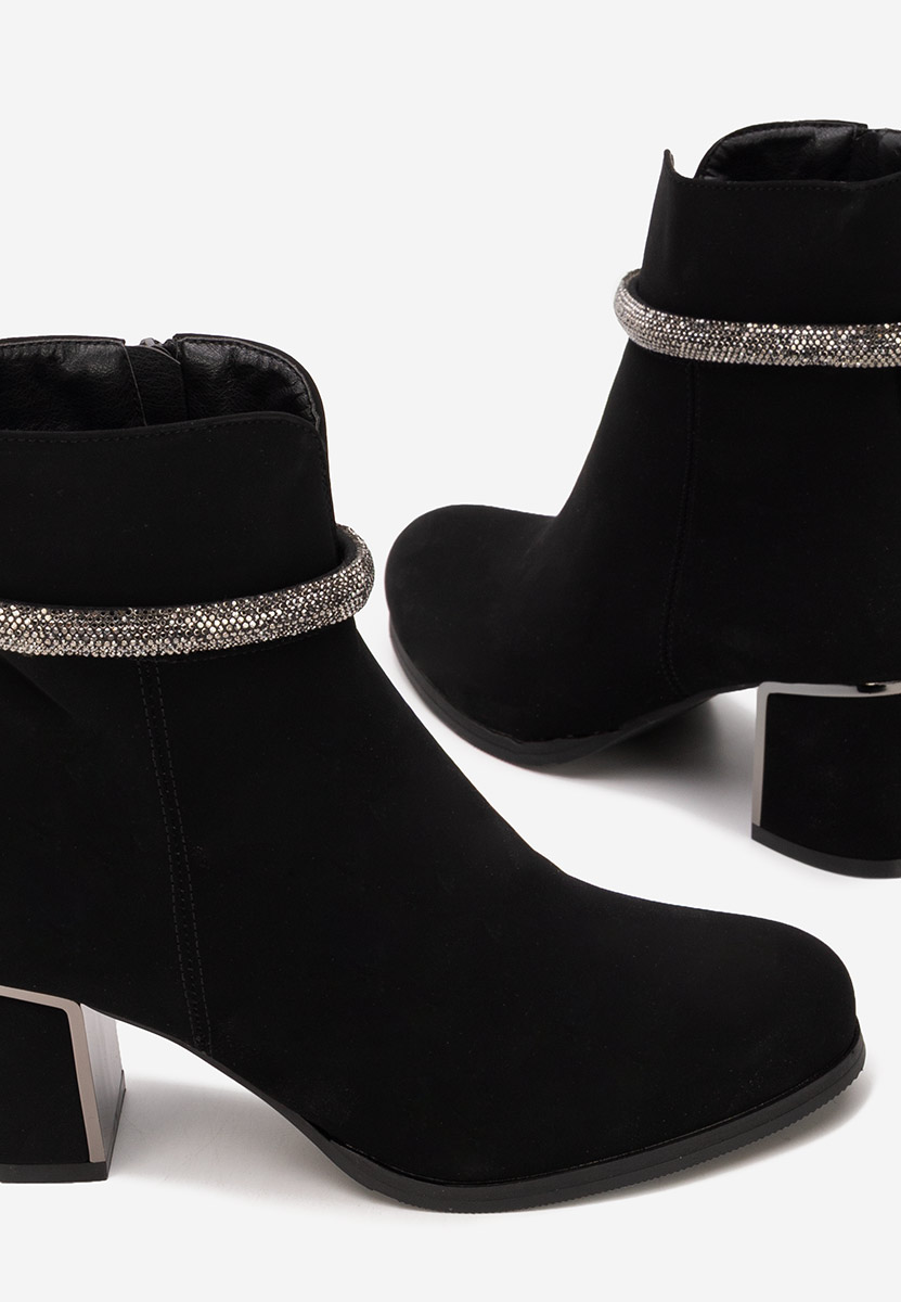 Botine elegante Aliena negre