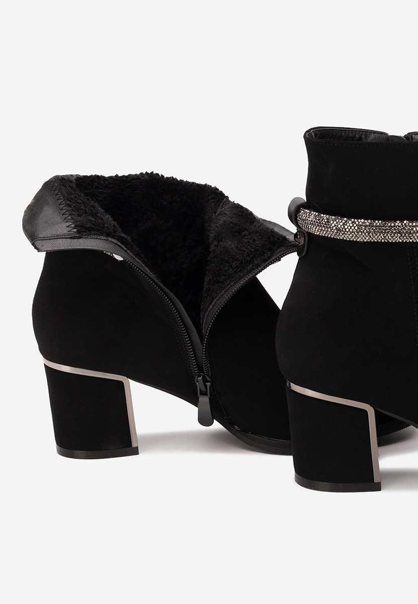 Botine elegante Aliena negre