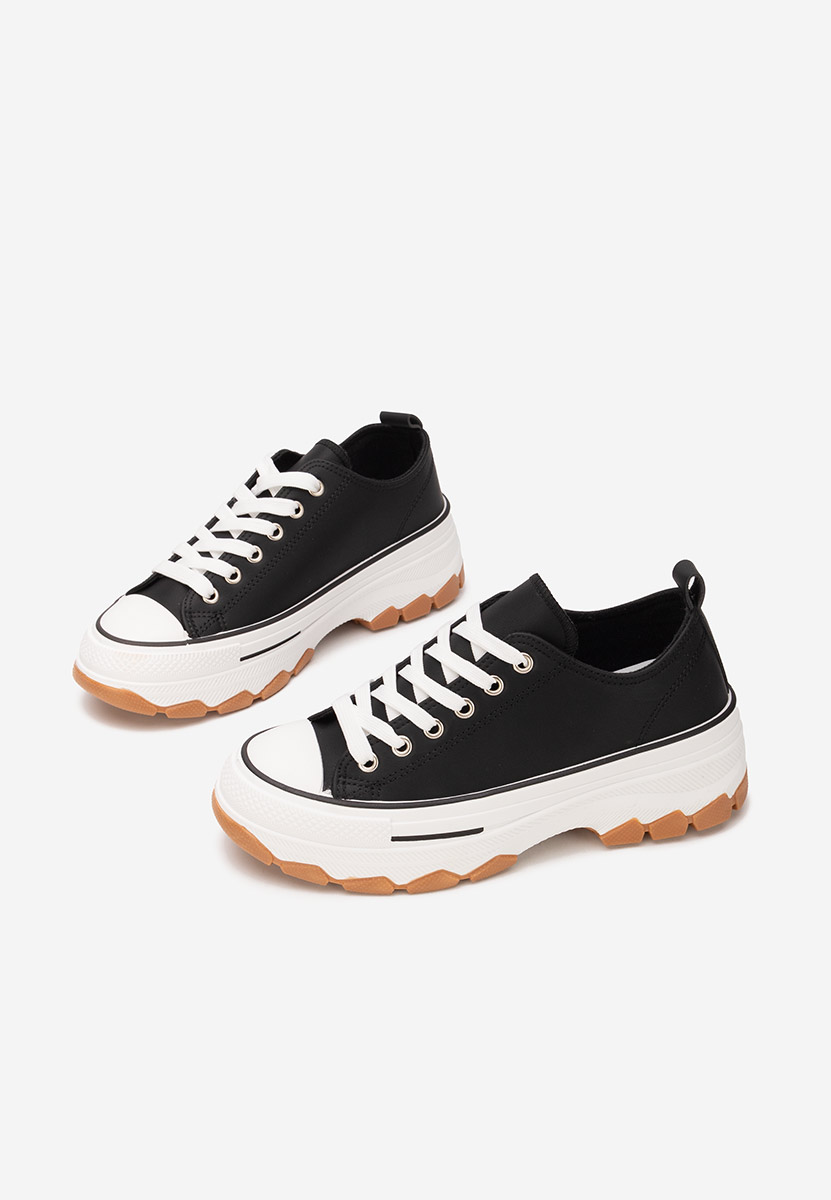 Tenisi cu platformă Raviana V4 negri