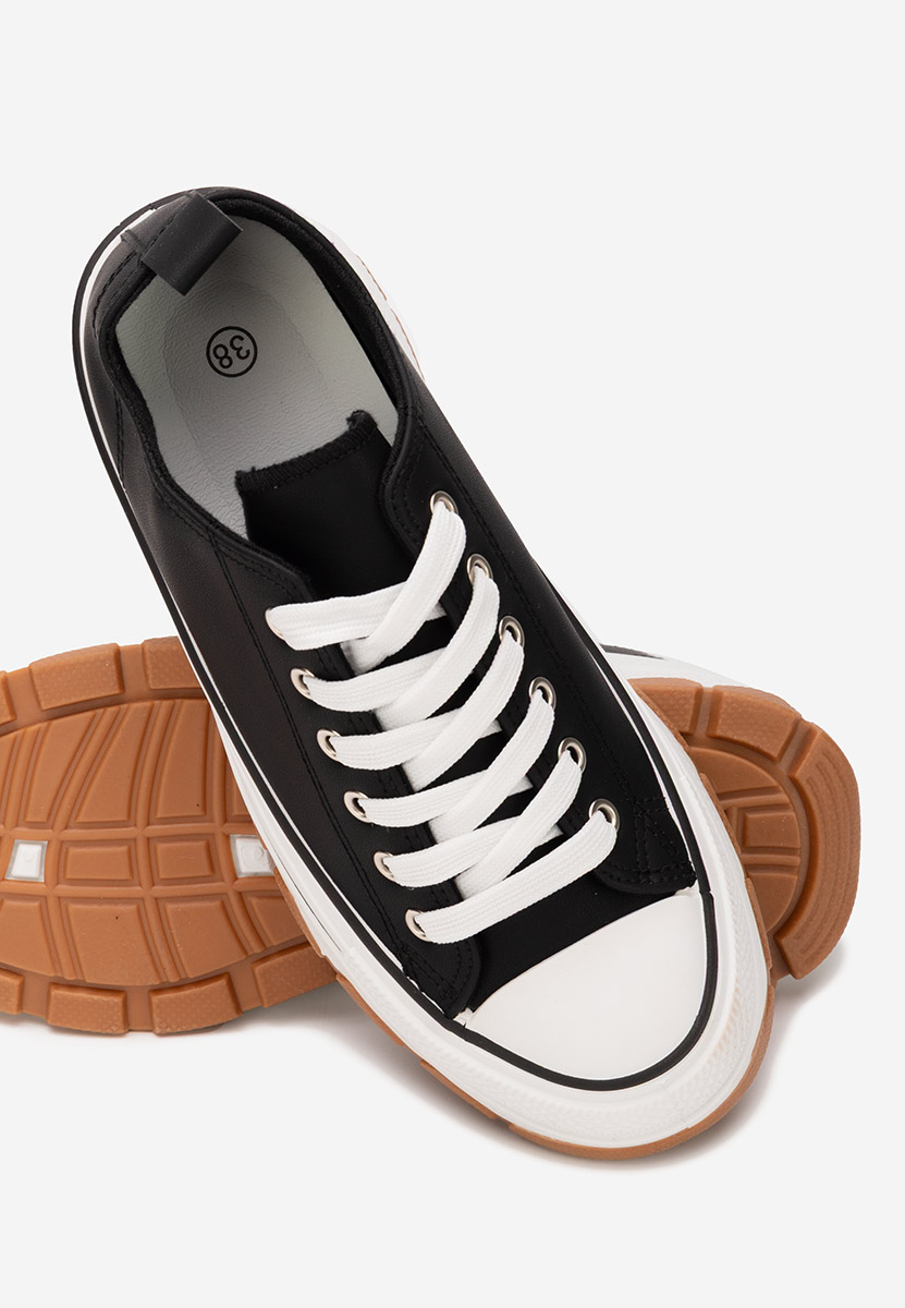 Tenisi cu platformă Raviana V4 negri