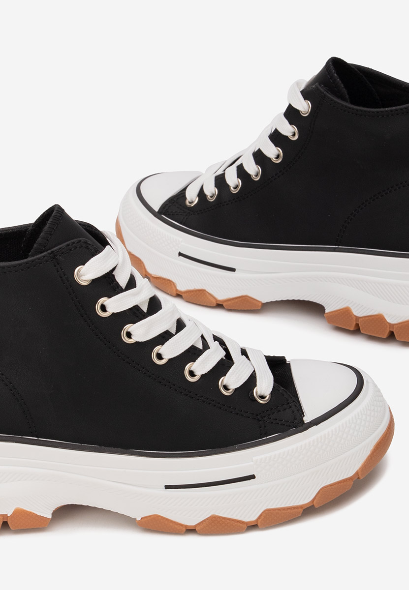 Tenisi cu platformă Raviana V5 negri