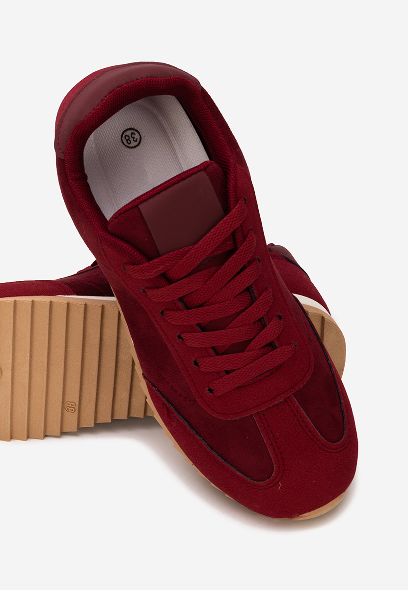 Sneakers dama Crinea grena