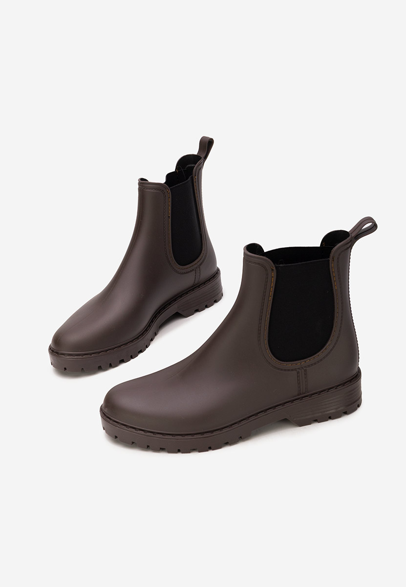 Ghete cauciuc Godiva maro