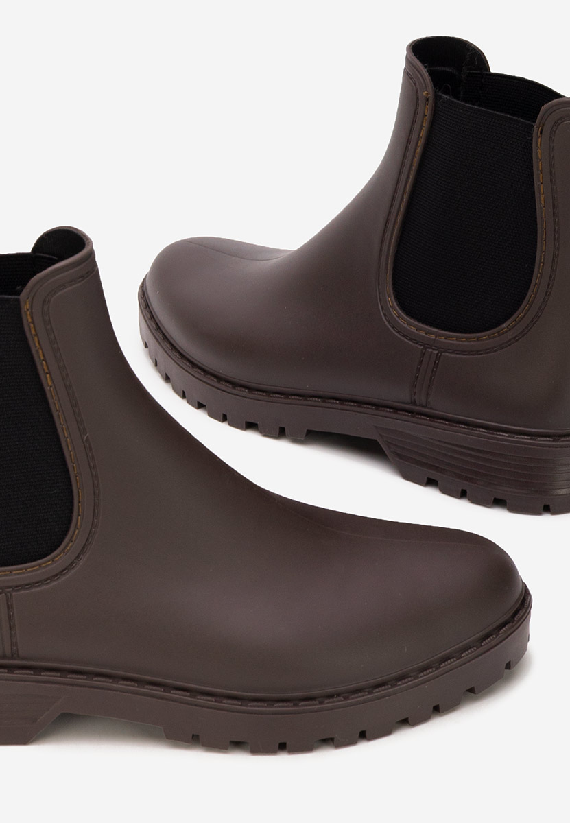 Ghete cauciuc Godiva maro