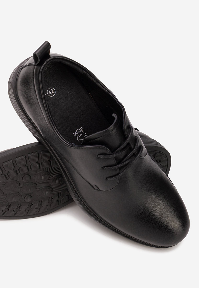 Pantofi casual barbati Dominic negri Pantofi casual barbati Dominic negri