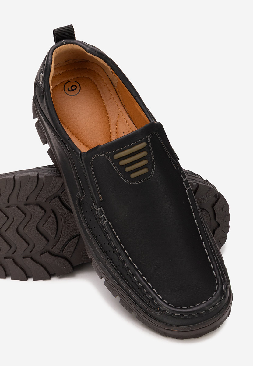 Pantofi casual barbati Alveron negri Pantofi casual barbati Alveron negri