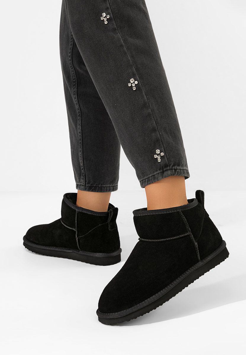 Cizme tip ugg Crisea V3 negre