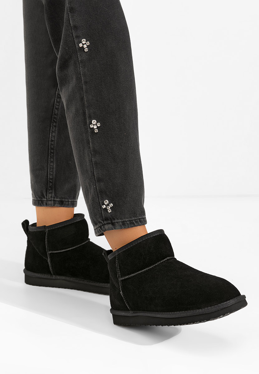 Cizme tip ugg Crisea V3 negre