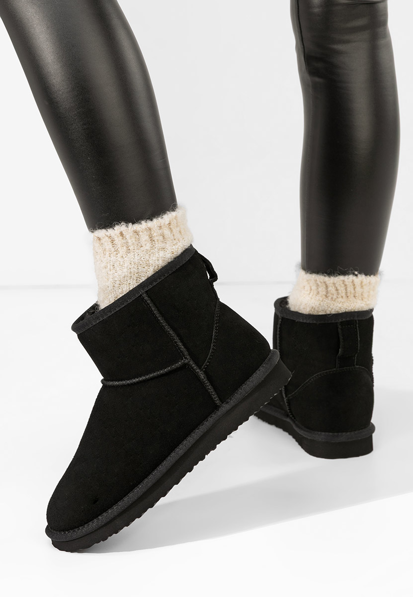 Cizme tip ugg Crisea V2 negre