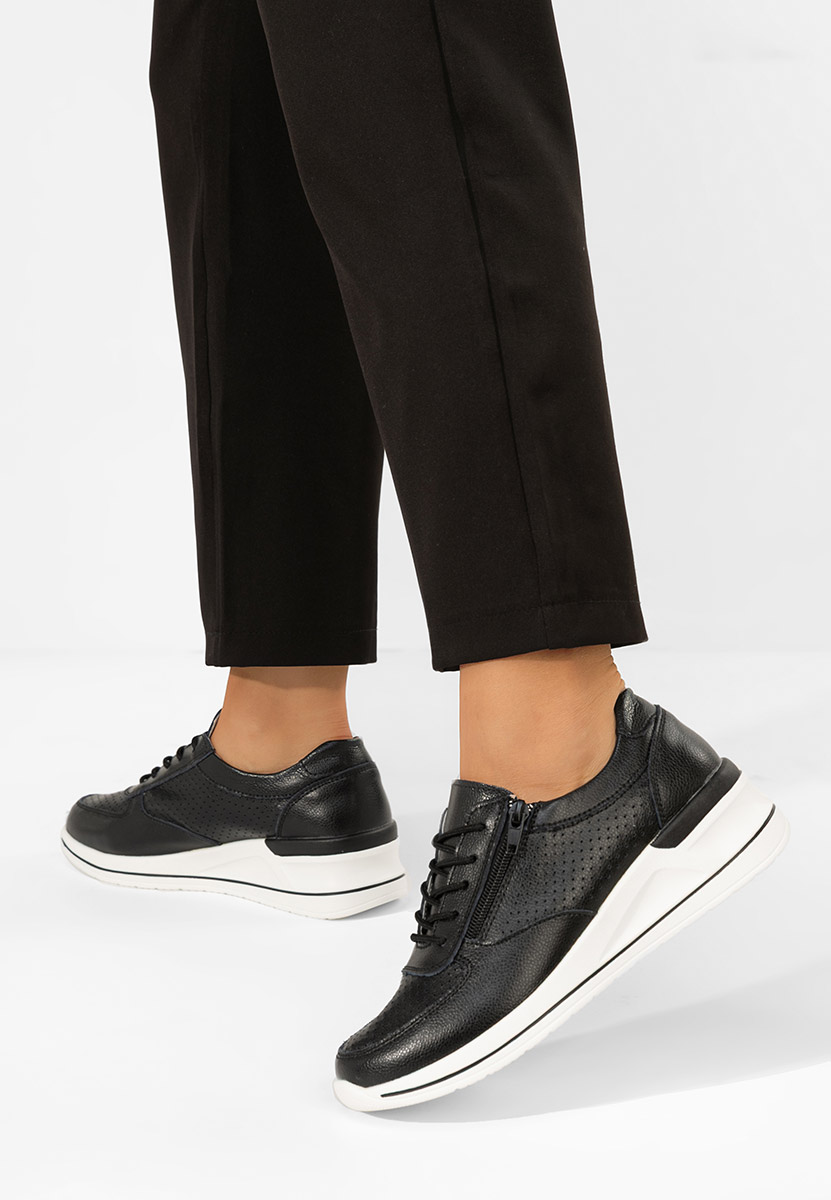 Sneakers dama piele Zetta negri