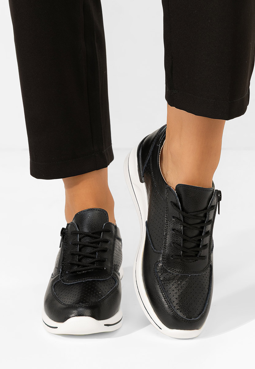 Sneakers dama piele Zetta negri