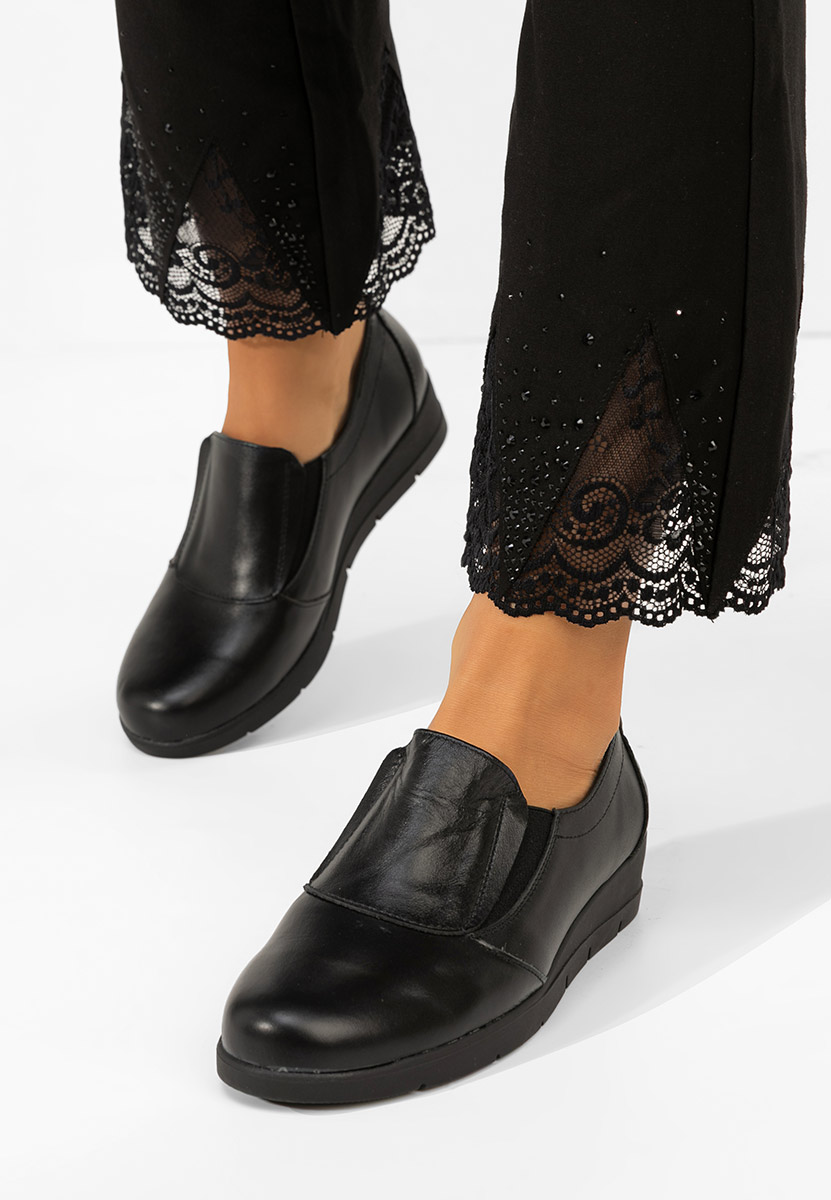 Pantofi casual damă Evrina negri