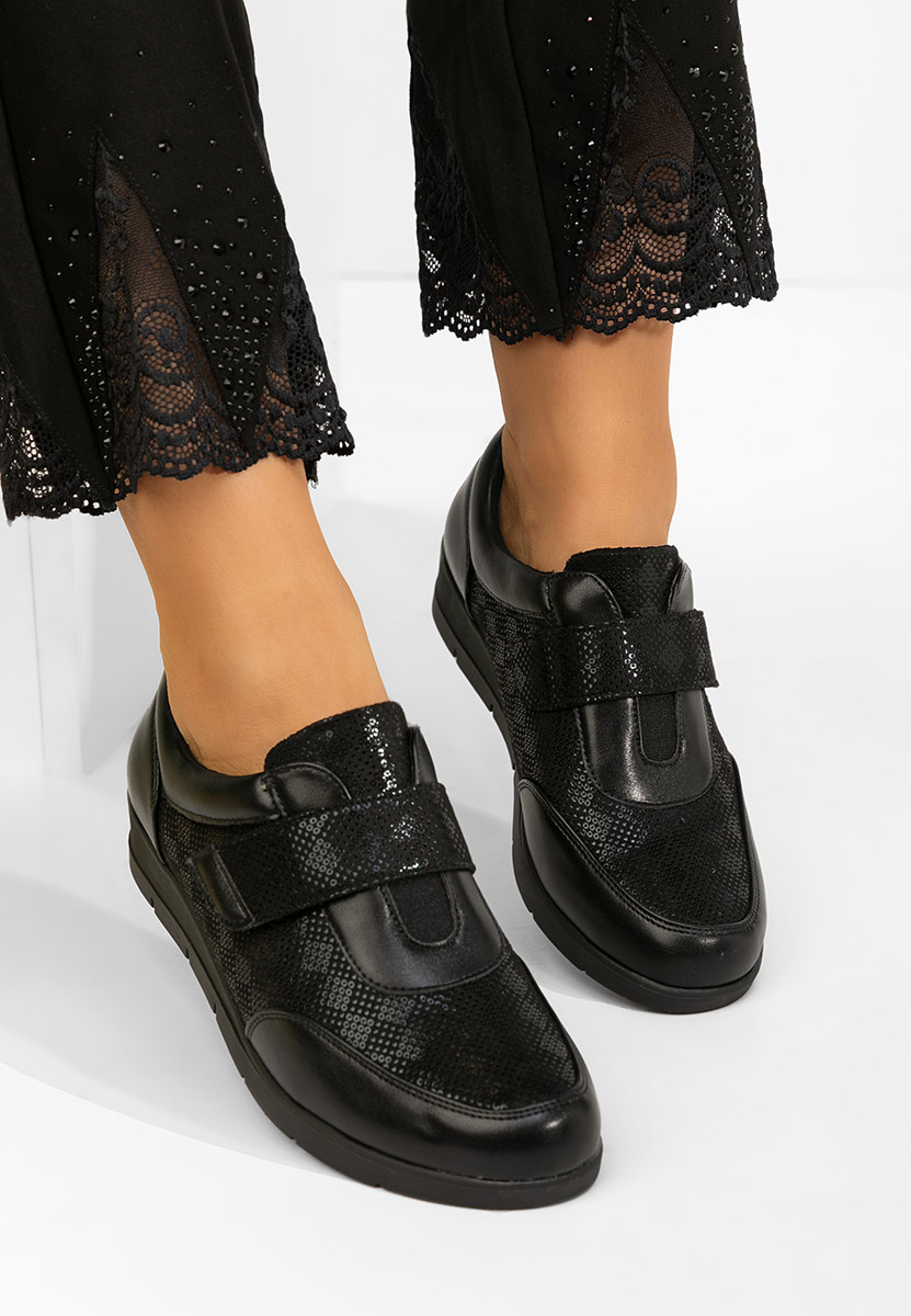 Pantofi casual damă Orveline negri