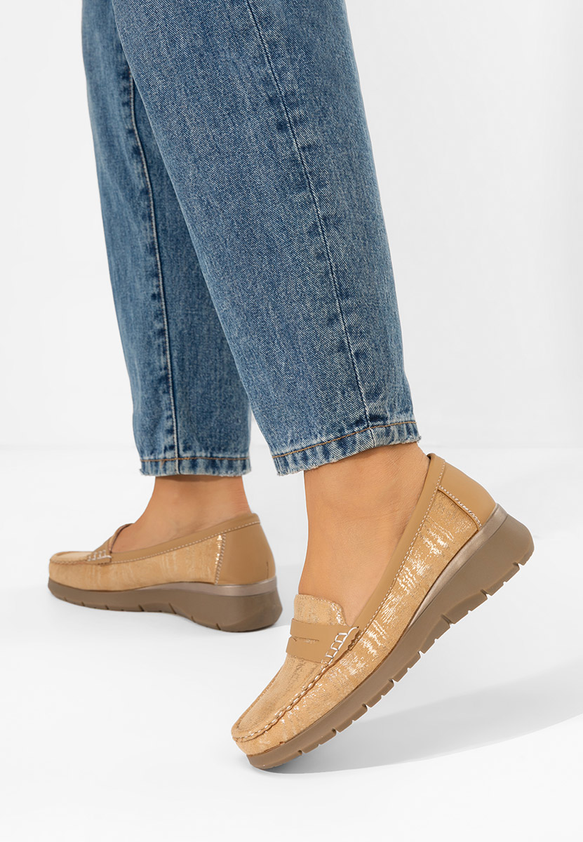 Mocasini dama Martinea maro