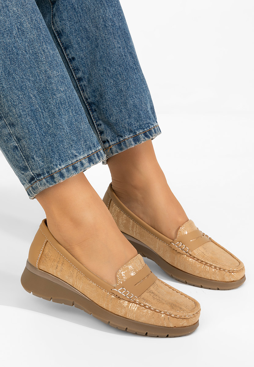 Mocasini dama Martinea maro