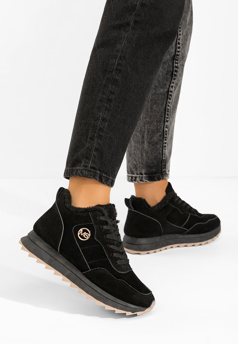 Sneakers dama imblaniti Lavega V4 negri