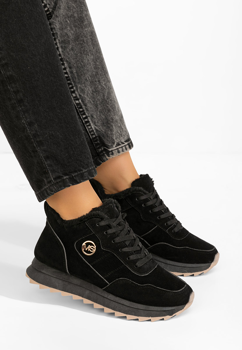 Sneakers dama imblaniti Lavega V4 negri