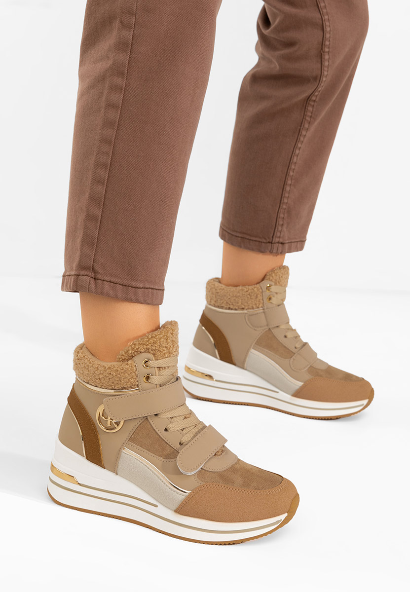 Sneakers High-Top Velaris kaki