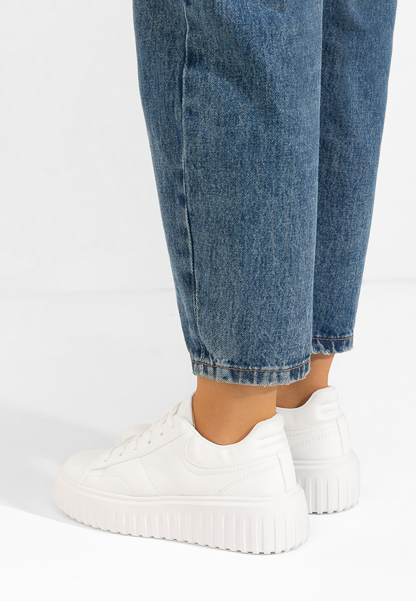 Sneakers cu platformă Raula V2 albi