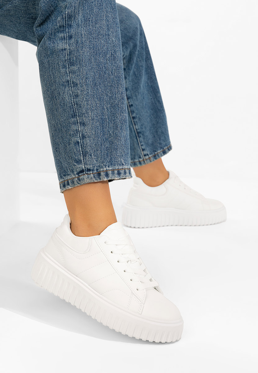 Sneakers cu platformă Raula V2 albi
